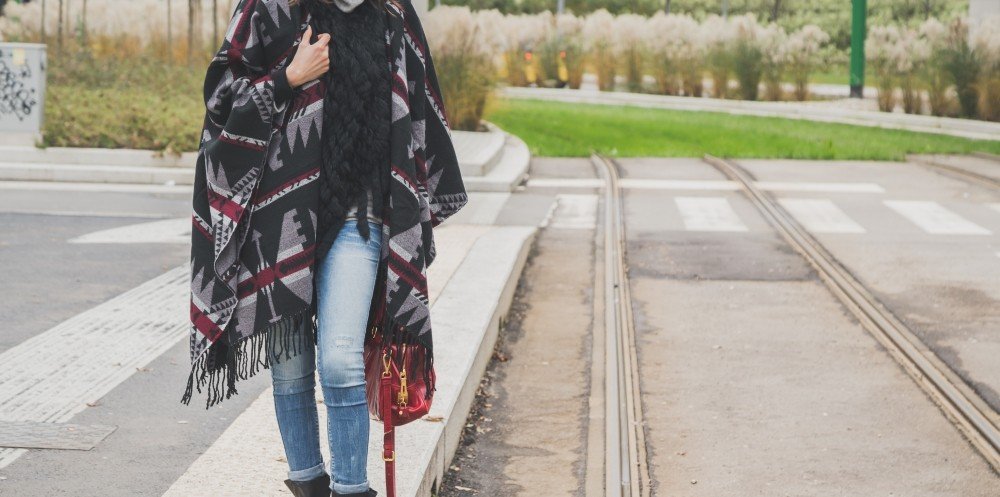 Ponchos con mucho estilo