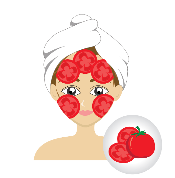 mascarillas caseras tomate