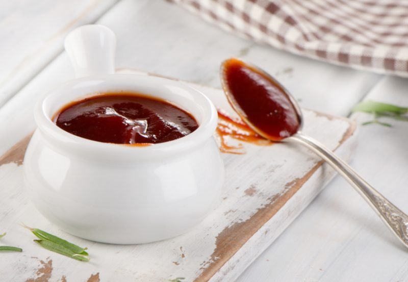 Alitas de pollo salsa barbacoa