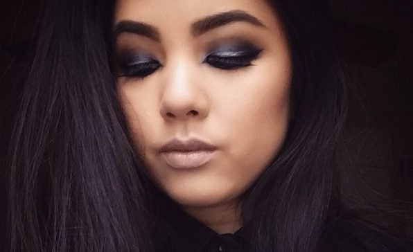 Metallic smokey eyes, sombra para estas fechas
