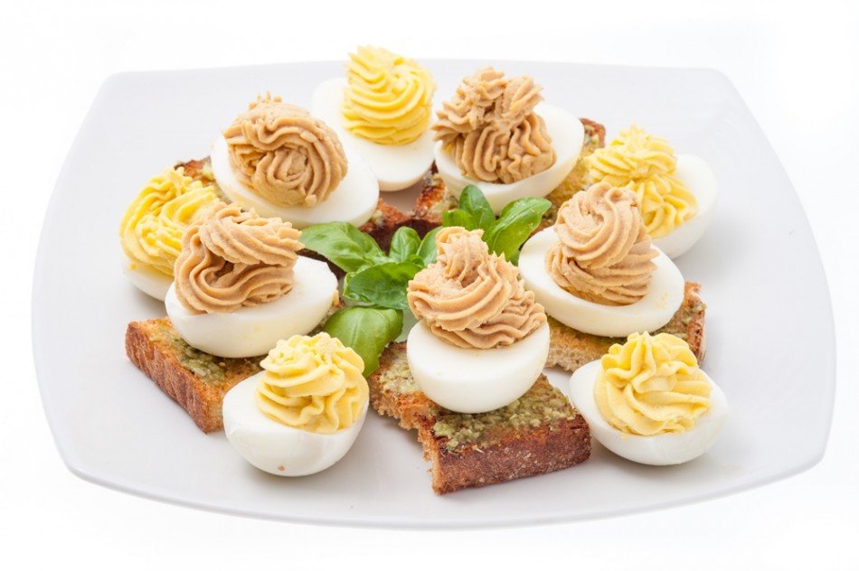 huevos rellenos