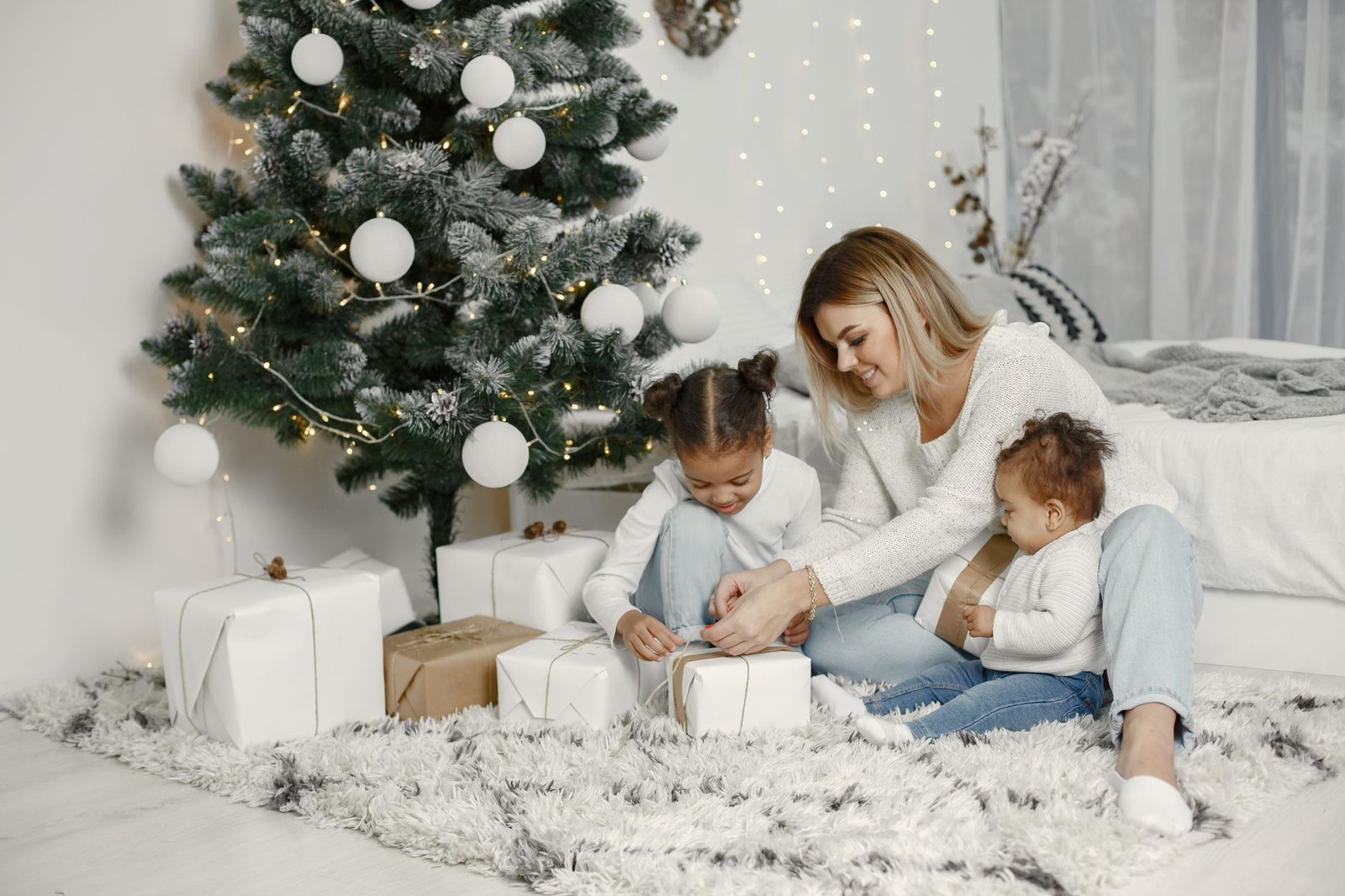 Navidad en familia con niños