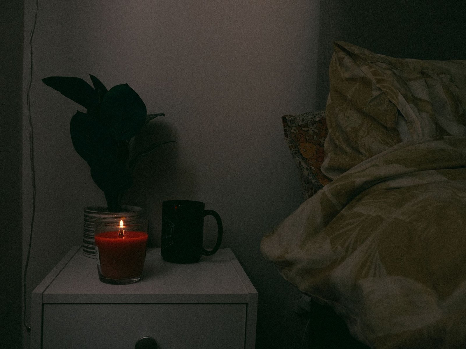 Dormitorio preparado para descansar